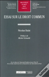Essai Sur Le Droit Commun