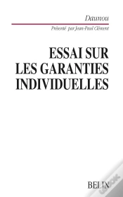 Capa do artigo Essai Sur Les Garanties Individuelles