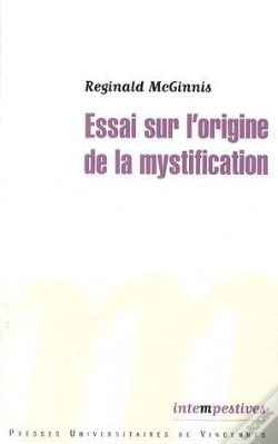 Capa do artigo Essai Sur L'Origine De La Mystification
