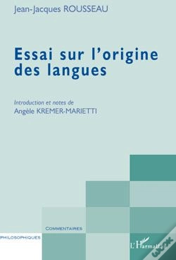 Capa do artigo Essai Sur L'Origine Des Langues