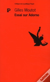 Capa do artigo Essai Sur T.W. Adorno