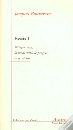 Capa do artigo Essais 1 : Wittgenstein, La Modernité, Le Progres Et Le Déclin