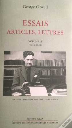 Capa do artigo Essais, Articles, Lettres T. 3 : (1943-1945)