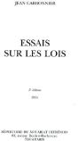 Essais Sur Les Lois 1995 (2e Édition) - Preview