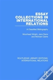 Capa do artigo Essay Collections In International Relations
