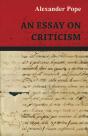Essay On Criticism - Preview