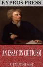 Essay On Criticism - Preview