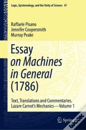 Capa do artigo Essay On Machines In General (1786)