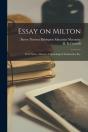 Essay On Milton  With Notes, Abstract, C - Preview