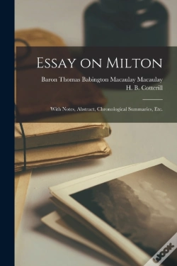 Capa do artigo Essay On Milton  With Notes, Abstract, C
