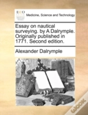 Capa do artigo Essay On Nautical Surveying. By A Dalrym