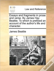 Capa do artigo Essays And Fragments In Prose And Verse.