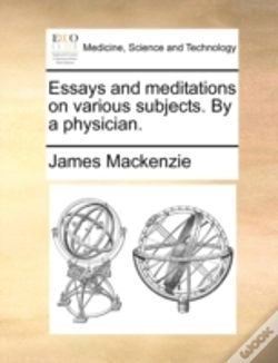Capa do artigo Essays And Meditations On Various Subjec