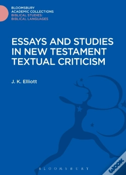 Capa do artigo Essays And Studies In New Testament Textual Criticism