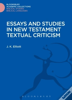 Capa do artigo Essays And Studies In New Testament Textual Criticism
