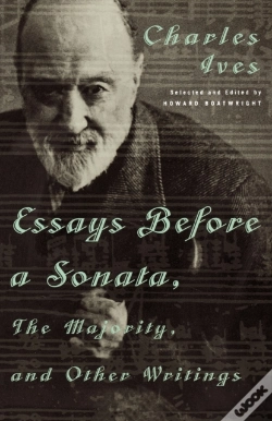 Capa do artigo "Essays Before A Sonata", "The Majority" And Other Writings