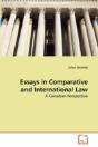 Essays In Comparative And International Law - Preview
