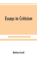 Essays In Criticism
