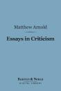 Essays In Criticism, Second Series (Barnes & Noble Digital Library) - Preview