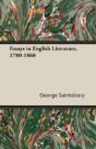 Essays In English Literature, 1780-1860 - Preview
