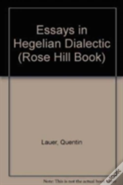 Capa do artigo Essays In Hegelian Dialectic