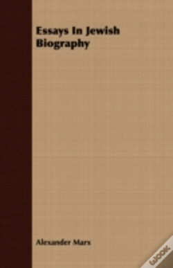 Capa do artigo Essays In Jewish Biography