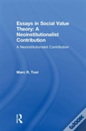 Capa do artigo Essays In Social Value Theory: A Neoinstitutionalist Contribution
