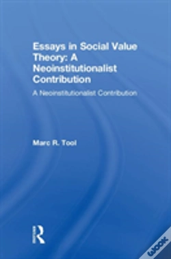 Capa do artigo Essays In Social Value Theory: A Neoinstitutionalist Contribution