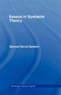 Essays In Syntactic Theory - Preview