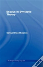 Capa do artigo Essays In Syntactic Theory