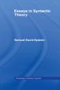 Essays In Syntactic Theory - Preview