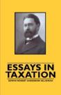 Essays In Taxation - Preview