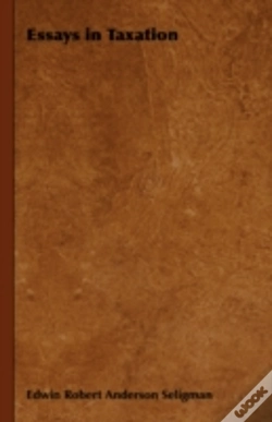Capa do artigo Essays In Taxation