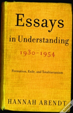 Capa do artigo Essays In Understanding, 1930-1954