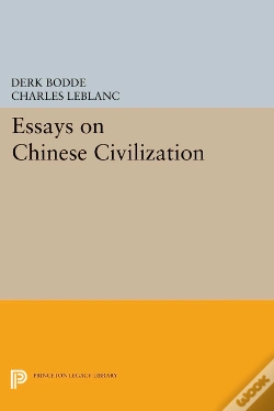 Capa do artigo Essays On Chinese Civilization