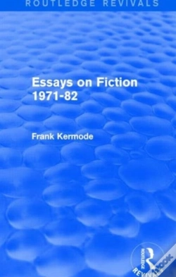 Capa do artigo Essays On Fiction 1971-82 (Routledge Revivals)
