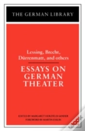 Capa do artigo Essays On German Theater