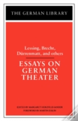 Capa do artigo Essays On German Theater