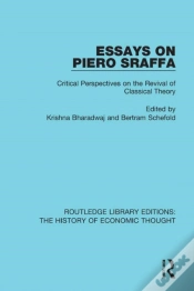 Capa do artigo Essays On Piero Sraffa