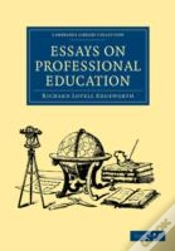 Capa do artigo Essays On Professional Education