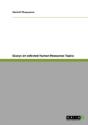 Essays On Selected Human Resources Topics - Preview