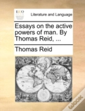 Capa do artigo Essays On The Active Powers Of Man. By T