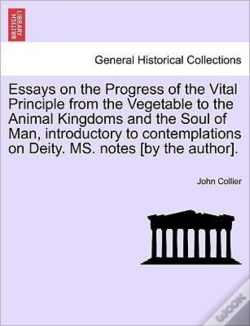 Capa do artigo Essays On The Progress Of The Vital Prin