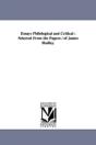 Essays Philological And Critical - Preview