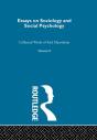 Essays Soc & Social Psych V 6 - Preview