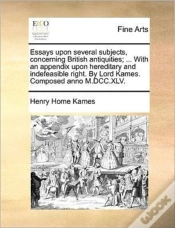 Capa do artigo Essays Upon Several Subjects, Concerning