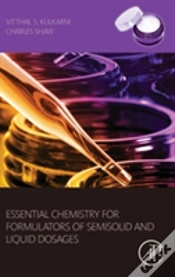 Capa do artigo Essential Chemistry For Formulators Of Semisolid And Liquid Dosages