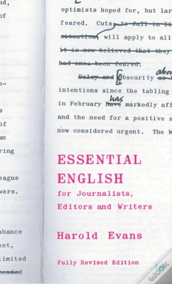 Capa do artigo Essential English For Journalists, Editors And Writers