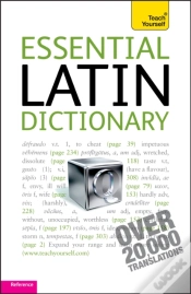 Capa do artigo Essential Latin Dictionary: Teach Yourself