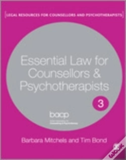 Capa do artigo Essential Law For Counsellors And Psychotherapists